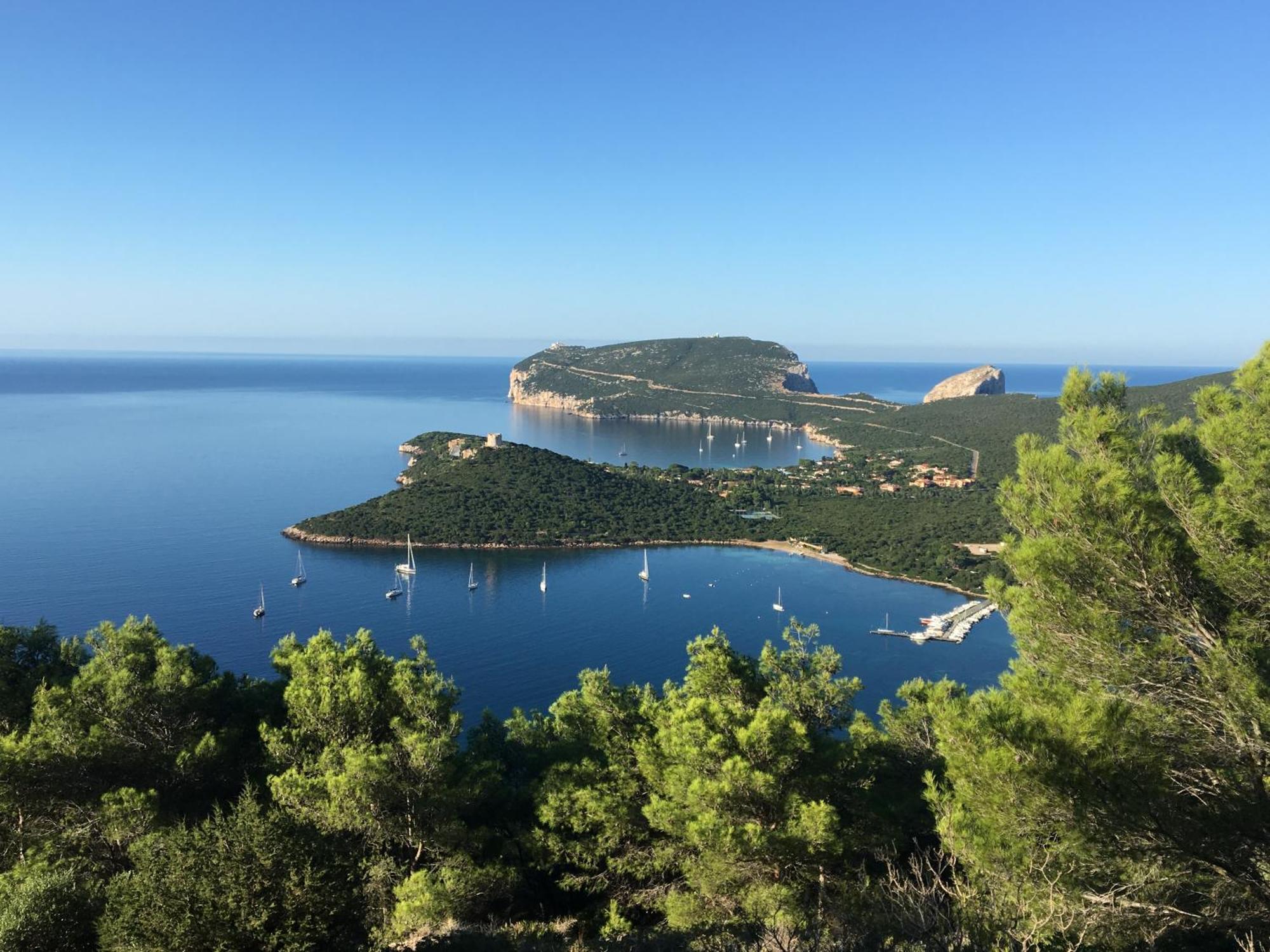 Villa Il Giardino Su Capo Caccia Alghero Esterno foto